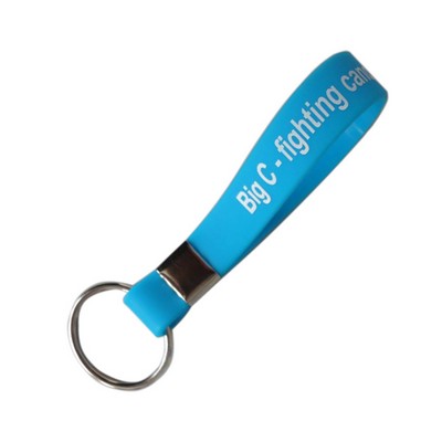 Silicone Wristband Keychain