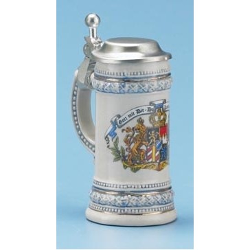 Miniature Stein Mug w/Lid