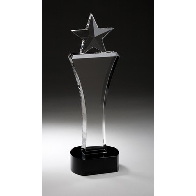 Top Star Optic Crystal Star Tower - 11 1/4'' h