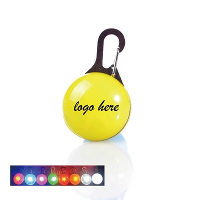 LED Flash Pet Collar Pendant