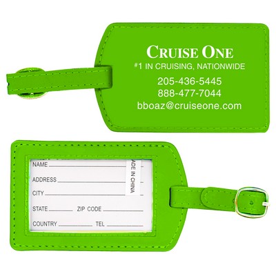 Wrap-Lock Luggage Tag