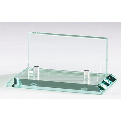 Glass Business Card Holder