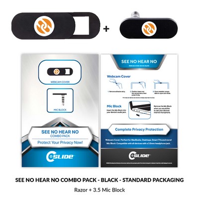 See No Hear No Combo Security Pack with Standard Packaging