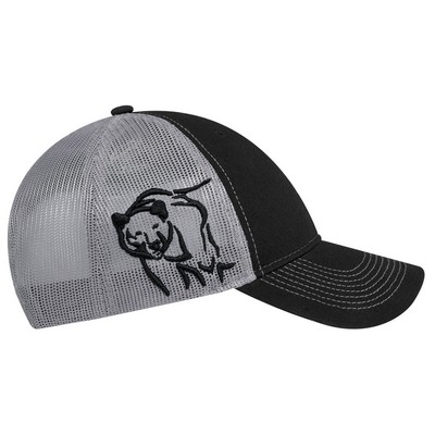 Wildlife/Mesh Back Baseball Cap - 6 Panel Constructed Full-Fit