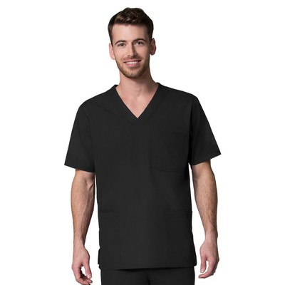 Maevn Red Panda 3-Pocket V-Neck Scrub Top