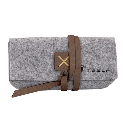 Sierra Felt Sunglass Case