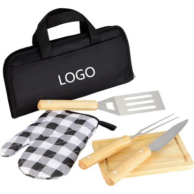 5pc BBQ Set w/ Bag