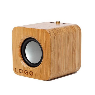 Carbonized Bamboo Design Wirreless Speaker