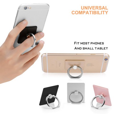 Twist Metal Finger Ring Phone Stand Holder