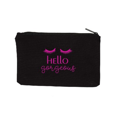 Cosmetic Pouch - 1 Color (9"x 5.5" x 0.75")