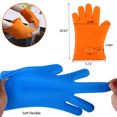 Glove Silicone Mitten Oven Mitt