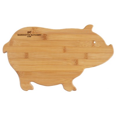 Pig Shaped Cutting & Serving Board