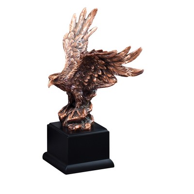 11½" Bronze Electroplated American Eagle Trophy