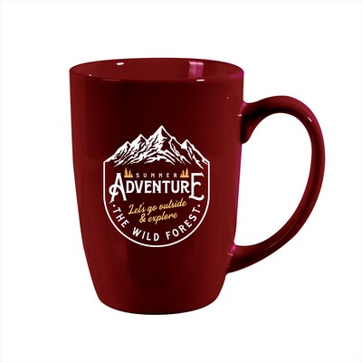 16 oz. Classic Mocha Ceramic Mug (2 Color Imprint)