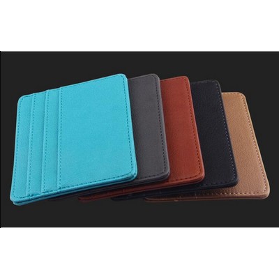 PU Leather Credit Card Wallet