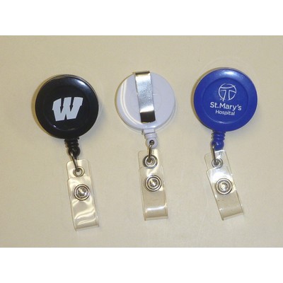 1 1/4" Retractable Badge Holder