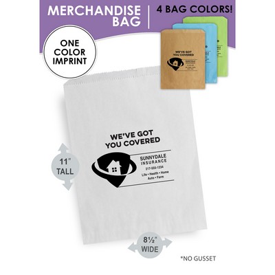 Merchandise Bag With One Color Printing