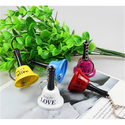 Hand Bell Ring Key Chain