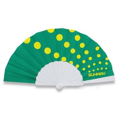 Folding Fan w/Plastic Frame