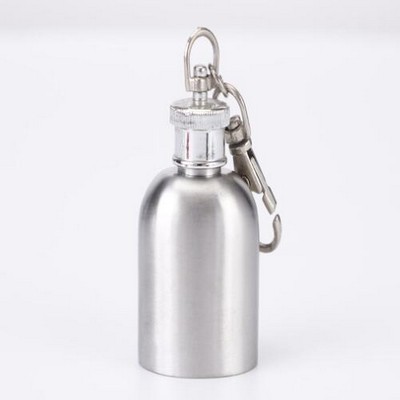 Bottle Shape 1 oz. Flask Keychain