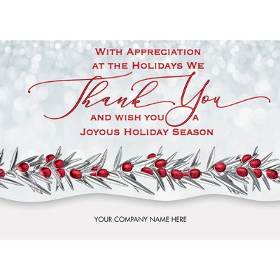 Full of Thanks Holiday Cards