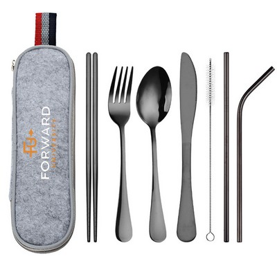 Stainless Steel Tableware Set