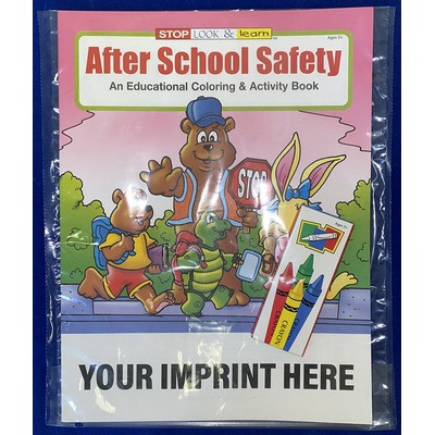 After School Safety Coloring Book Fun Pack