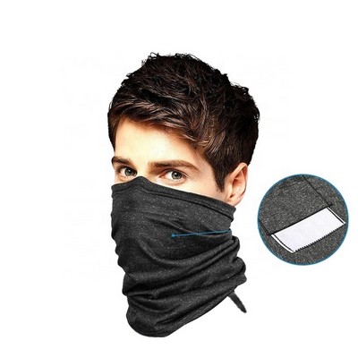 Neck Gaiter with Filter Insert