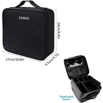 Large Capacity Professional Makeup Train Case