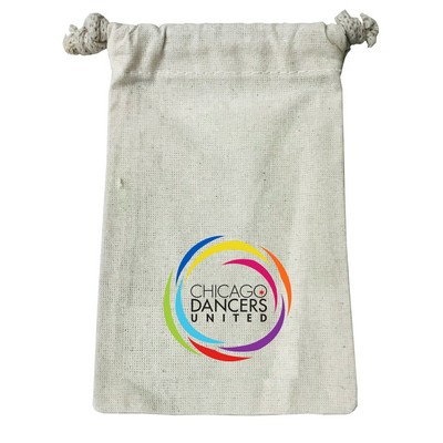 Drawstring Pouch - Full Color Transfer (4" x 6")