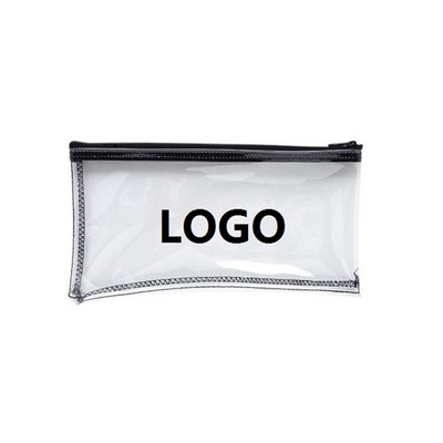 Transparent PVC Pencil Cases Cosmetic Bag