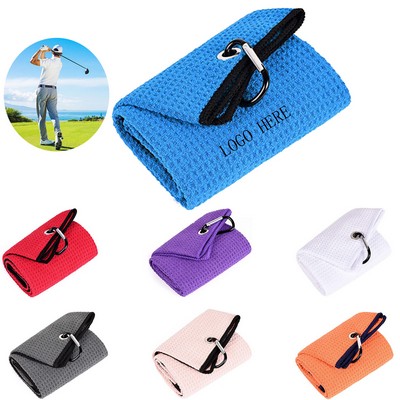 Tri-fold Golf Towels