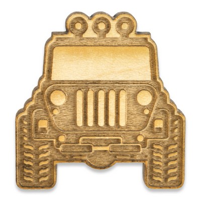 Extreme Adventure Off-Road Vehicle Wood Pin