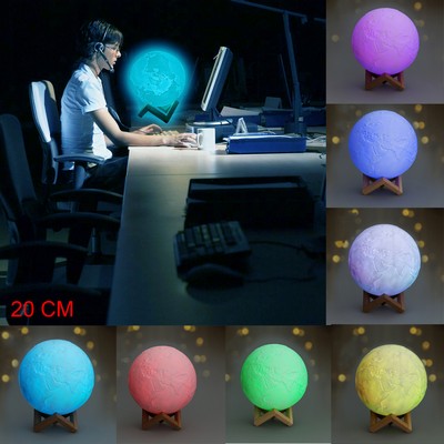 7.88 Inch Seven Color Globe Light