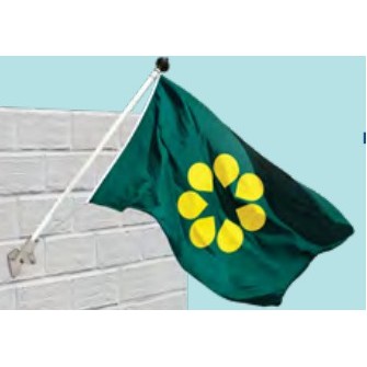 Flag Pole & Wall Bracket