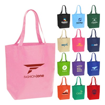 Non-Woven Rainbow Shopping Tote