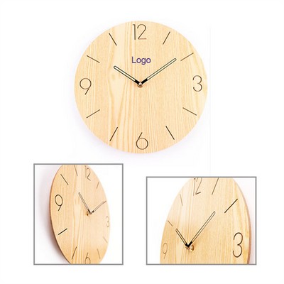 Wooden Wall Clock