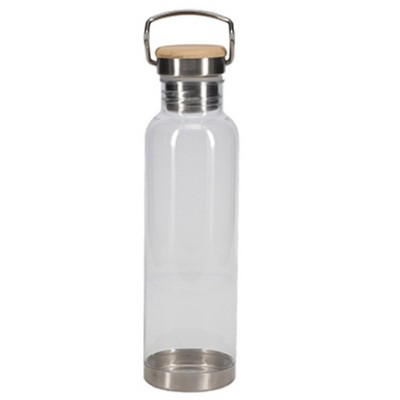 Bottles: Bottle with Bamboo Lid