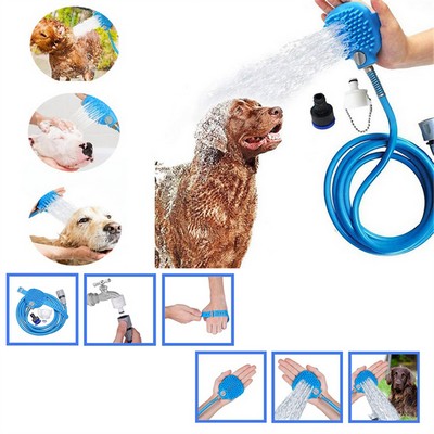 2.5M Multifunction Sprayer and Scrubber in One Pet Bathing Tool