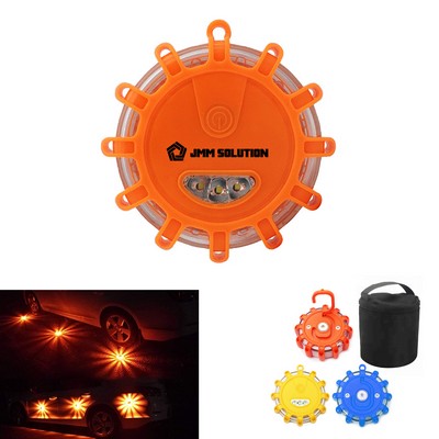 LED Road Flares Safety With Pouch Bag