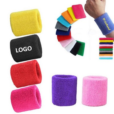 Athletic Sport Sweat Wristbands