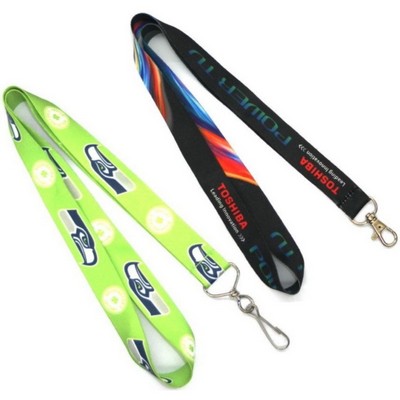 1" 7-Day Rush 1 Inch (25Mm) Dye-Sublimation Lanyards