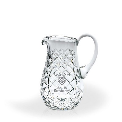 Zary Cut Lead Crystal Pitcher Award - Medium