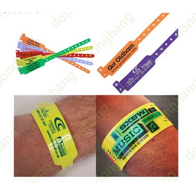 PVC Disposable Identification Bracelet