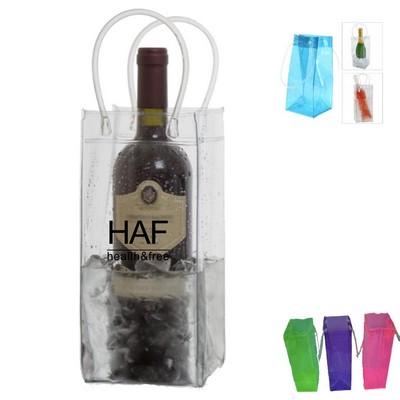 PVC Clear Wine Bag