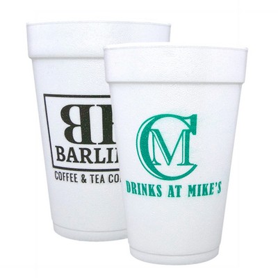 Custom 16 Oz. Foam Cups