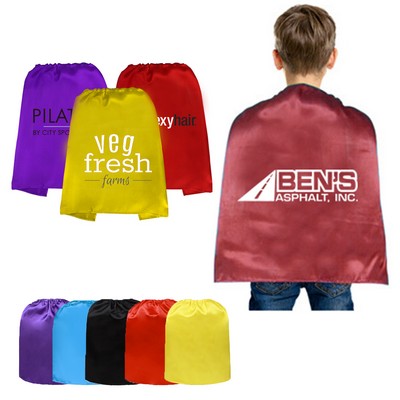 Hero Cape with Custom Logo