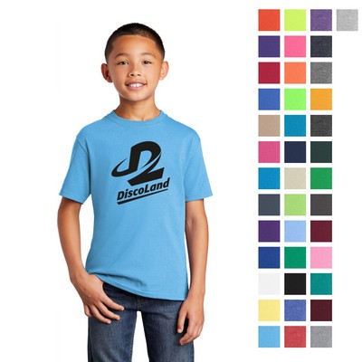 Port & Company® Youth Core Cotton Tee