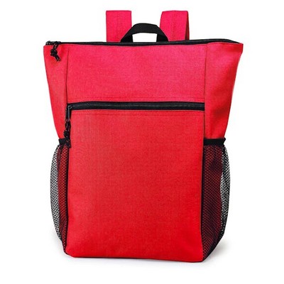 16 Computer Backpacks - Red, Poly (Case of 24)