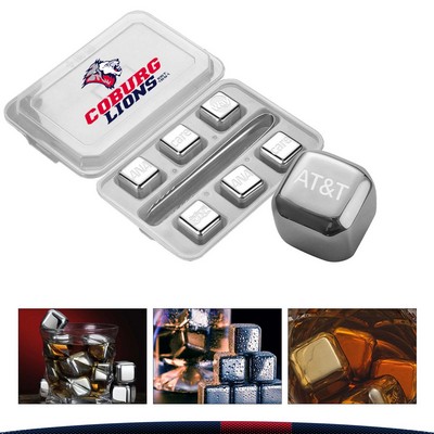 Whiskey Stainless Steel Ice Cubes